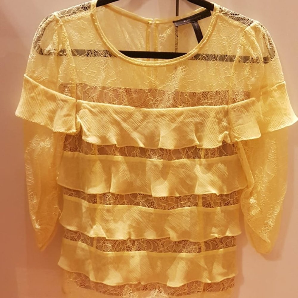 Women Lace Top Long Sleeves